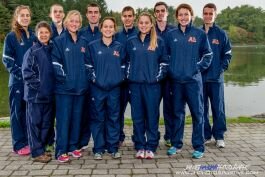 L'équipe de cross-country du cégep André-Laurendeau